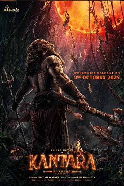 Poster of movie Kantara A Legend: Chapter 1