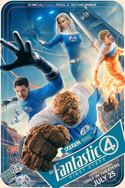Poster of movie The Fantastic Four: First Steps